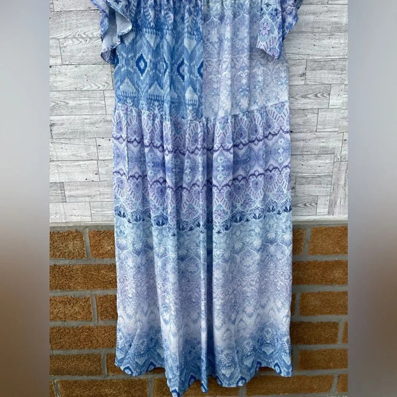 GEMS BY LORRAINE MAXI EMBELLISHED DRESS SIZE 8 - Picture 13 of 17